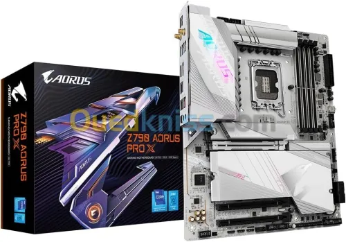 GIGABYTE Z790 AORUS PRO X WIFI LGA1700 DDR5 8622MHZ WHITE