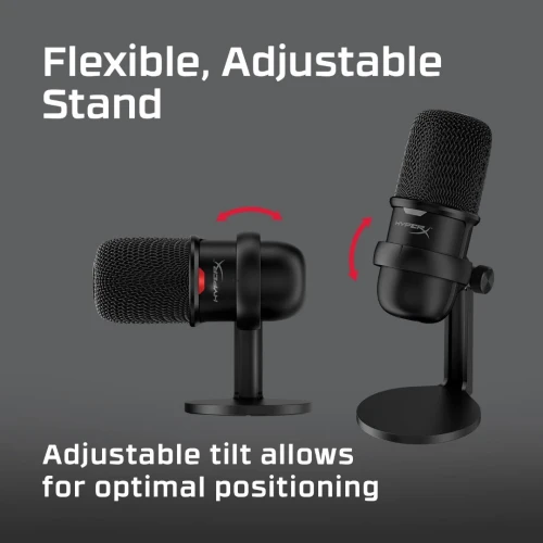 HYPERX SOLOCAST USB CONDENSER GAMING MICROPHONE FOR STREAMING / PODCASTING