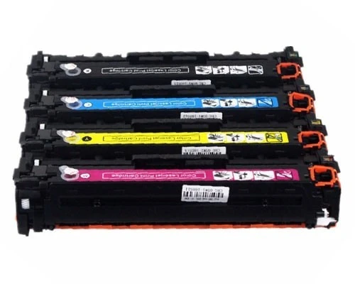 PACK TONER HP 128A CE320A NOIR + 03 COULEUR COMPATIBLE