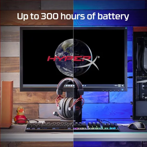 HYPERX CLOUD ALPHA WIRELESS WITH 300 HOURS DTS X WITH DUAL CHAMBRE