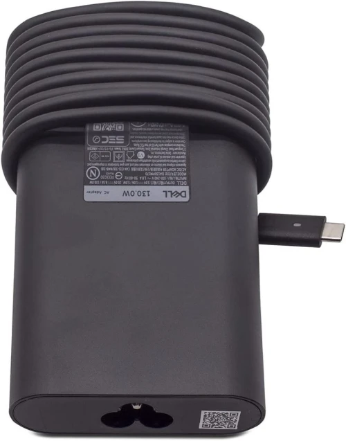 CHARGEUR DELL 130WH USB TYPE-C / ROND XPS ORIGINAL
