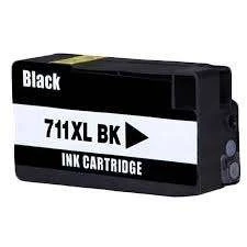 CARTOUCHE NOIR HP 711 COMPATIBLE