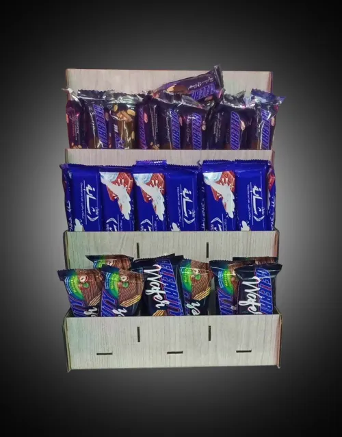 مدرج لعرض الشكولاطة