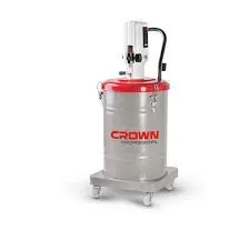 POMPE A GRAISSE 30 KG PNEUMATIQUE CROWN