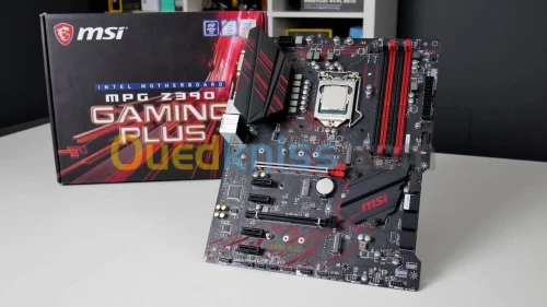 msi z390 gaming plus+ i7 8700 + 16g ram + m.2 256g  + psu coler master 400 w
