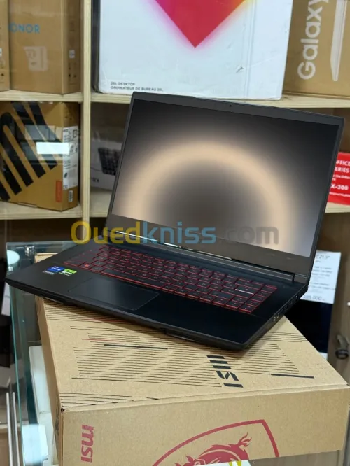 MSI THIN GF63 11UC I7 11800H 16GO 512GO SSD NVIDIA GEFORCE RTX3050 4GO NEUF SOUS EMBALLAGE 
