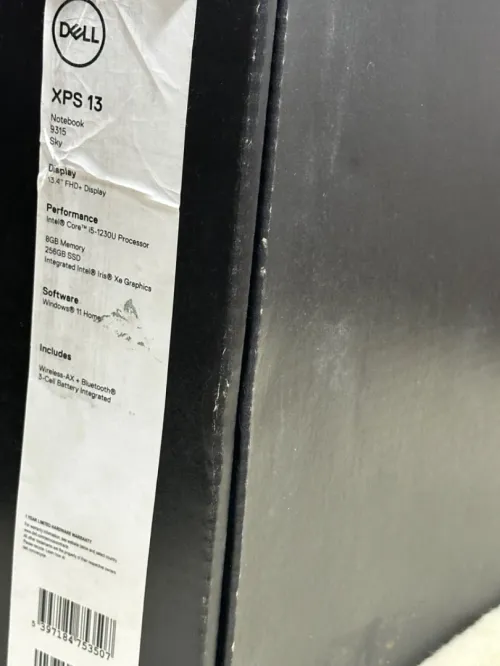 DELL XPS 13 9315 SKY I5 EVO 1230U 8GO 256GO SSD NEUF SOUS EMBALLAGE 