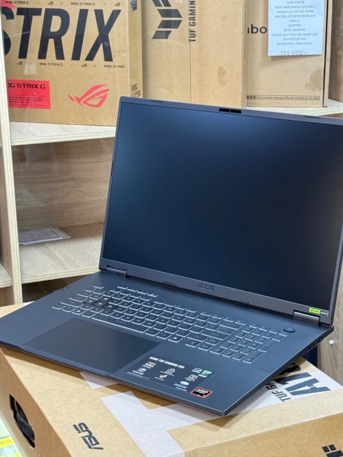 ASUS TUF A18 FA808U RYZEN 7 260 16GO DDR5 1TO SSD NVME NVIDIA GEFORCE RTX5050 8GO GDDR7 NEUF SOUS EMBALLAGE