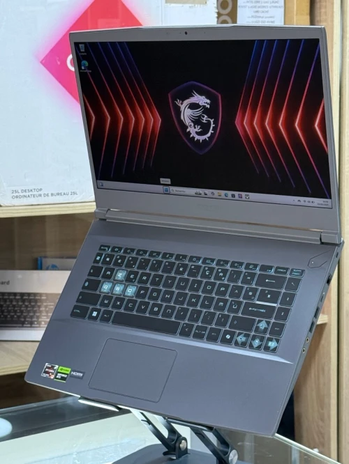 MSI THIN A15 B7VF AMD RYZEN 5 7535Hs 16GO 512GO SSD NVIDIA GEFORCE RTX4060 8GO GDDR6