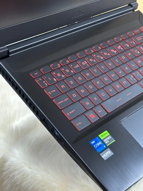 MSI THIN GF63 12UCX I5 12450H 8GO 1TO SSD NVME NVIDIA GEFORCE RTX2050 4GO GDDR6 NEUF SOUS EMBALLAGE 