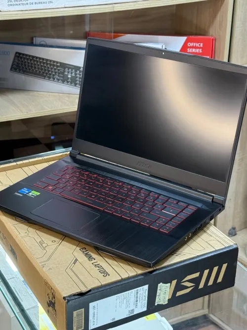 MSI THIN GF63 12UC I5 12450H 16GO 512GO SSD NVIDIA GEFORCE RTX3050 4GO NEUF SOUS EMBALLAGE 