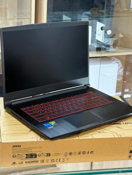 MSI THIN GF63 12UC I5 12450H 16GO 512GO SSD NVIDIA GEFORCE RTX3050 4GO NEUF SOUS EMBALLAGE 