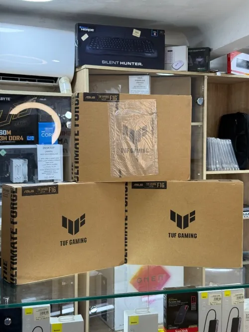 ASUS TUF GAMING F16 FX607VU CORE 5 210H 8GO 512GO SSD NVIDIA GEFORCE RTX4050 6GO NEUF SOUS EMBALLA