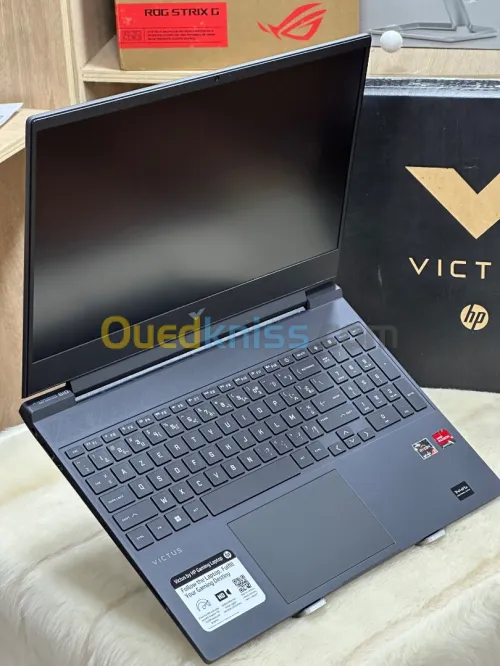 HP VICTUS 15 FB2063DX AMD RYZEN 5 7535HS 8GO 512GO SSD AMD RADEON RX6550M 4GO NEUF SOUS EMBALLAGE 