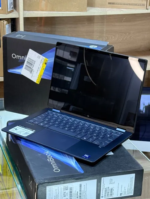 HP OMNIBOOK X FLIP 14 FM0013DX INTEL CORE ULTRA 5 226V 16GO 512GO INTEL ARC 130v 8GO TACTILE NEUF SOUS EMBALLAGE