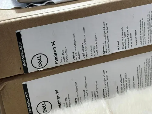 DELL INSPIRON 14 7430 X360 I5 1335U 8GO 512 SSD ECRAN 14" FULL HD LED IPS TACTILE CONVERTIBLE WIN11