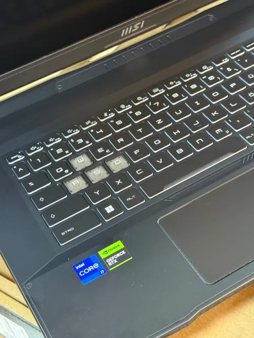 MSI KATANA 17 B12VGK I7 12650H 16GO 512GO SSD NVIDIA GEFORCE RTX4070 8GO NEUF SOUS EMBALLAGE 