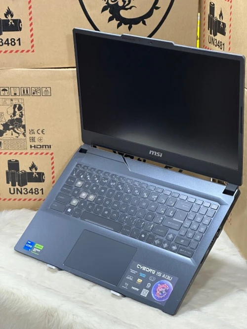 MSI CYBORG 15 A13UDX I5 13420H 16GO DDR5 512GO SSD NVIDIA GEFORCE RTX3050 6GO NEUF SOUS EMBALLAGE 