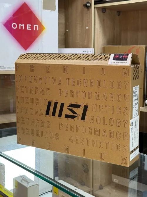 MSI THIN 15 B13VE I5 13420H 16GO 512GO SSD NVIDIA GEFORCE RTX4050 6GO NEUF SOUS EMBALLAGE 