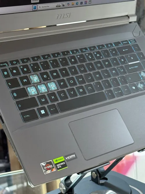 MSI THIN A15 B7VF AMD RYZEN 5 7535Hs 16GO 512GO SSD NVIDIA GEFORCE RTX4060 8GO GDDR6