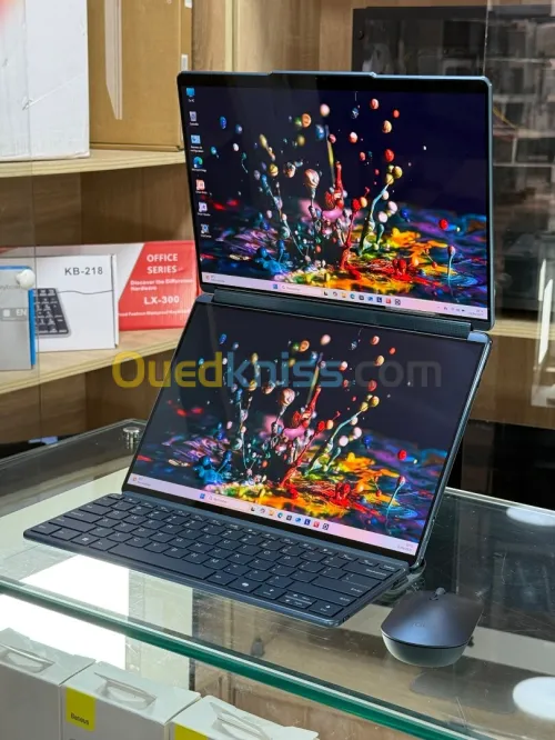 LENOVO YOGA BOOK 9 13IMU9 INTEL CORE ULTRA 7 155U 32GO 1TO SSD 4K OLED TACTILE STYLE SOURIS 