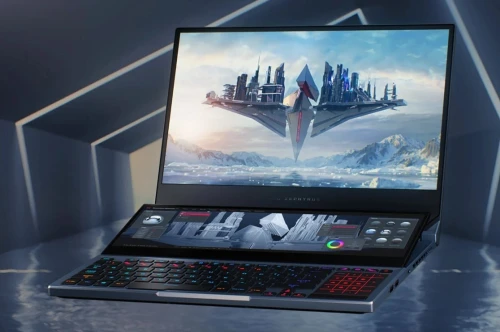 ASUS ROG ZEPHYRUS DUO GX551QR RYZEN 9 5980HX 32GO 1TO SSD NVIDIA RTX3070 8GO GDDR6