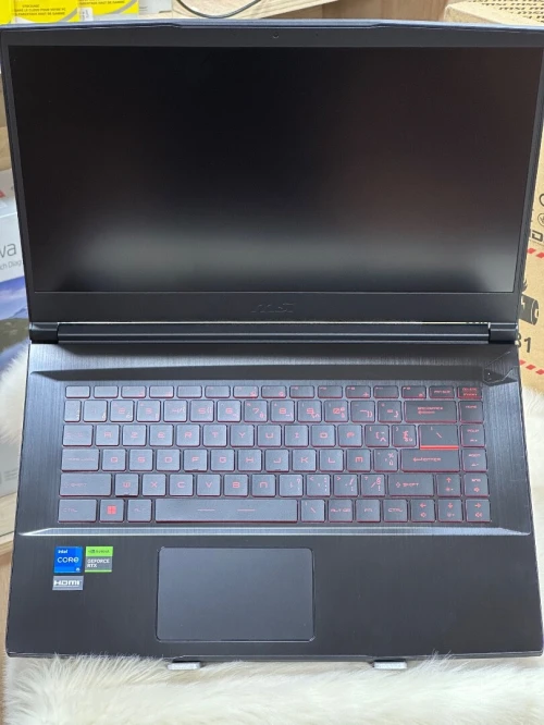 MSI THIN GF63 12UCX I5 12450H 8GO 1TO SSD NVME NVIDIA GEFORCE RTX2050 4GO GDDR6 NEUF SOUS EMBALLAGE 