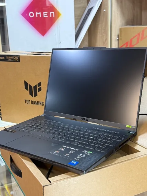 ASUS TUF GAMING F16 FX607VU CORE 5 210H 8GO 512GO SSD NVIDIA GEFORCE RTX4050 6GO NEUF SOUS EMBALLA