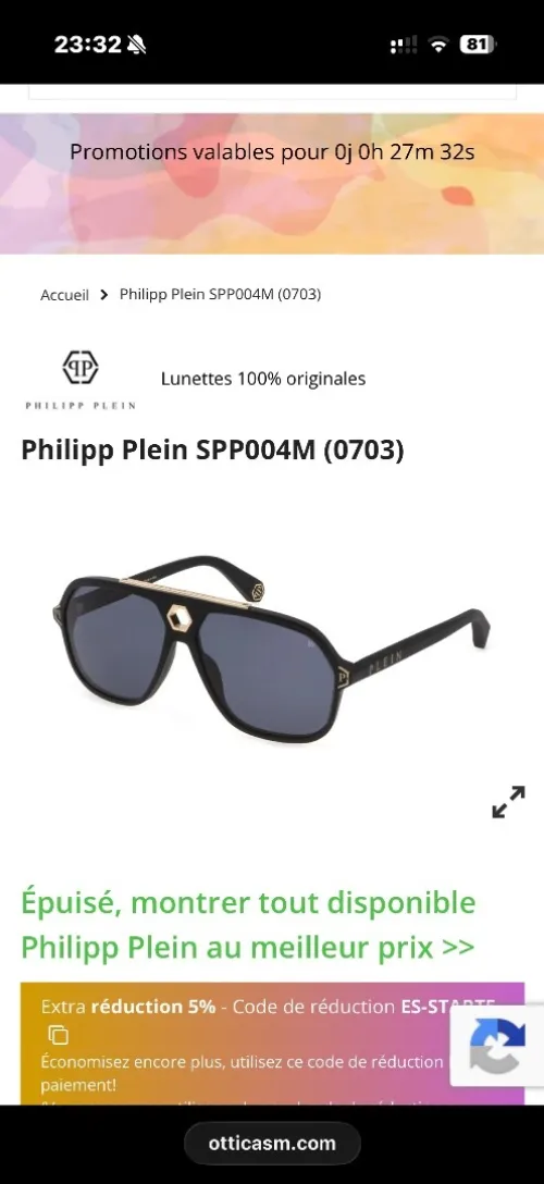 Lunettes de soleil homme