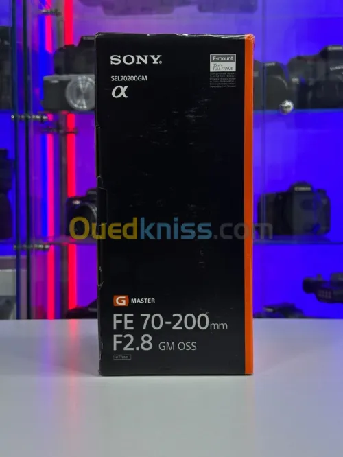 SONY FE 70-200mm F/2.8 G Master OSS & Pochette NEUF SOUS EMBALLAGE