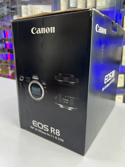 Canon EOS R8 & RF 24-105mm IS STM KIT NEUF