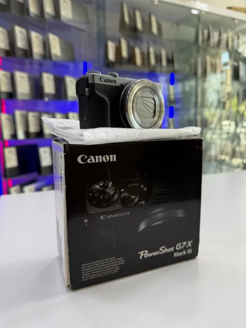 Canon PowerShot G7X Mark III Gris Compact Premium 20.1MP avec Vidéo 4K et Vlogging