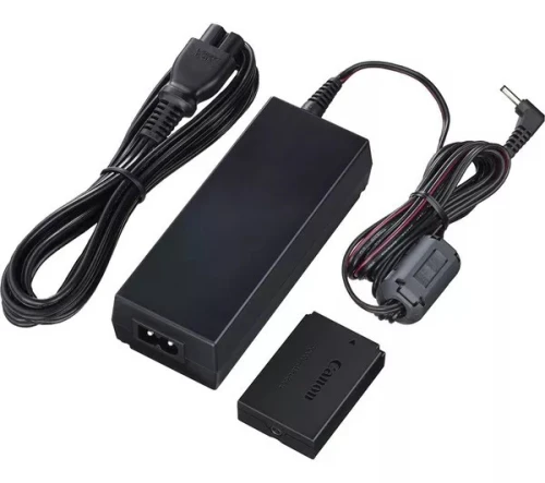 Kit Alimentation Secteur Canon CA-PS700 avec DR-E10 pour Appareils Photo Canon EOS Compatible LP-E10 Batterie Secteur