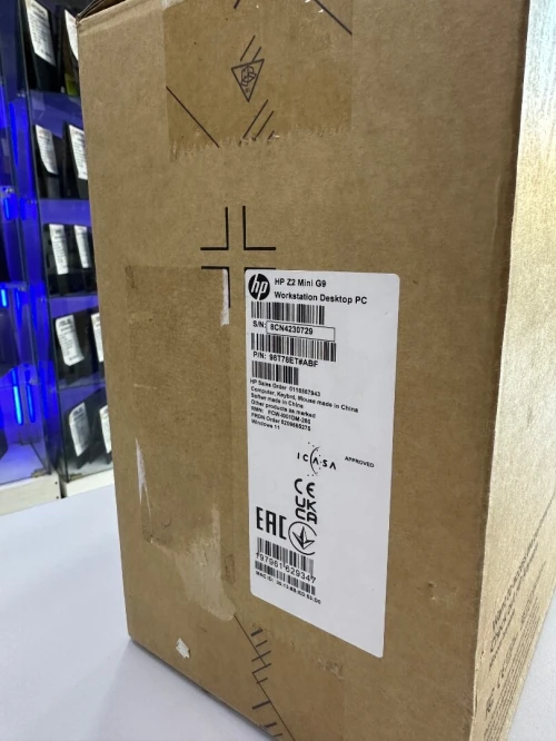 HP Z2 Mini G9 Workstation Desktop PC i7 13éme 16GB 512GB GPU NVIDIA T1000 8GB