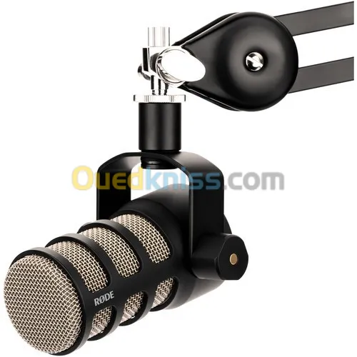 Microphone RODE PodMic XLR  Dynamique, Broadcast, Qualité Studio pour Podcast, Voix-Off et Streaming