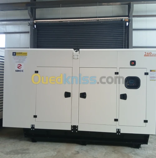 Groupe électrogène SDEC 260KVA