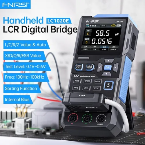 FNIRSI LC1020E Testeur LCR ESR numérique portable haute précision à pont