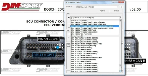 KTM BENCH - Programmeur ECU VS 32 en 1, 32 en 1, V1.20 BENCH FLspatule, EEPROM ECURead/Write