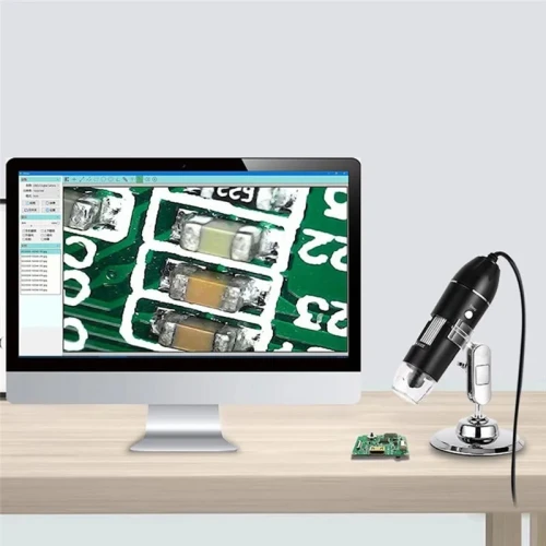 Microscope 1000X, caméra USB, Microscope électronique Portable pour soudure, loupe, réparation de téléphones portables