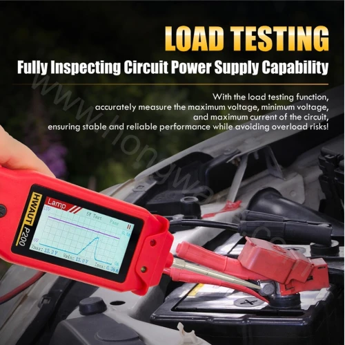 HWAUT P200 PowerProbe système électrique Testeur Circuit Motos  Automobiles circuit d'alimentation 12-24V