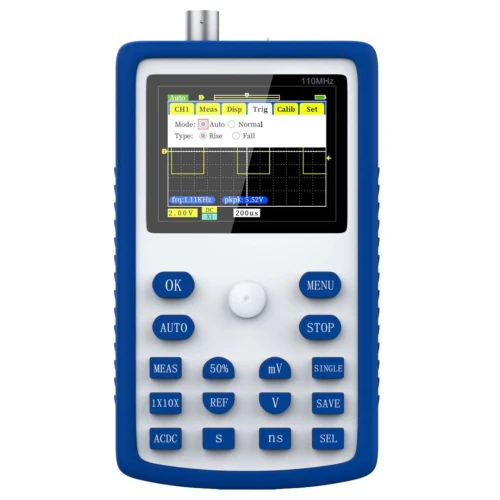 FNIRSI 1C15 110MHz 500MS/s Oscilloscope Numérique Mini Portable