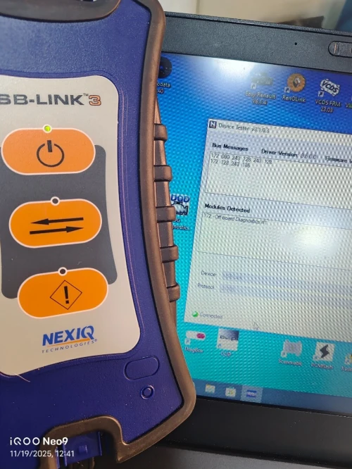 NEXIQ 3 USB Link Scanner Diesel pour Camions .Outil Diagnostic Poids Lourds