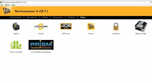 JCB Outil De Service Electronique JCB Avec JCB ServiceMaster 2026