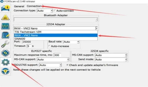 VNCI J2534 & Pass Thru فحص جميع السيارات 