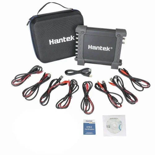 Hantek 1008A PC USB Oscilloscope virtuel 8CH Diagnostic automobile portée automatique/générateur DAQ 2.4MSa/s 4K profondeur USB 2.0 Interface