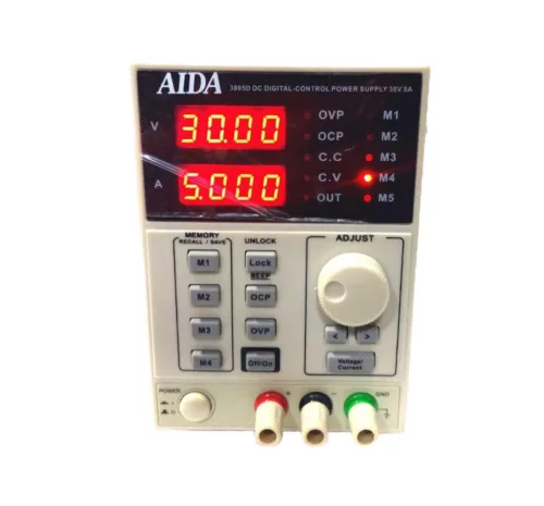 Alimentation Variable AIDA 3005D+ 30V 5A  Idéale pour la Réparation et la Maintenance Électronique