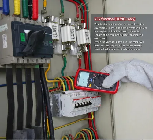 UNI-T UT39A+ Plus multimètre ampèremètre numérique voltmètre courant AC/DC testeur d'électricien professionnel multimètre
