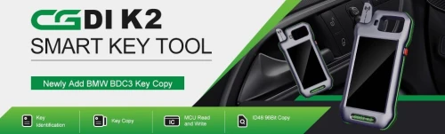 Générateur Clés Serrurier Intelligent Professionnel CGDI K2. Compatible Copie clés ID48 96b .BMW BDC3