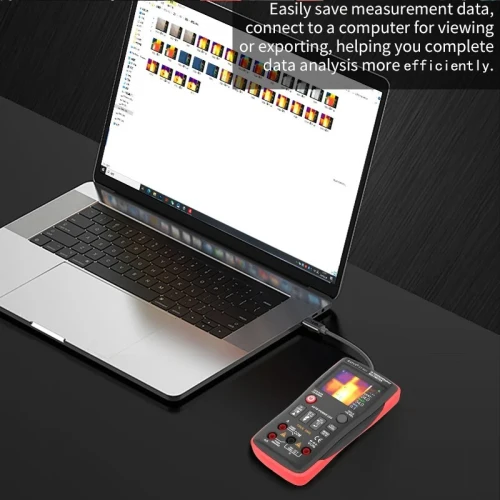 ZOYI ZT-R01 multimètre d'imagerie thermique 2 en 1, multimètre numérique professionnel avec caméra IR, résolution 32x32 25000 comptesT-RMS