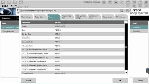 ISTA Diagnostic de programmation professionnel BMW GROUP ICOM ISTA V2026  fr en